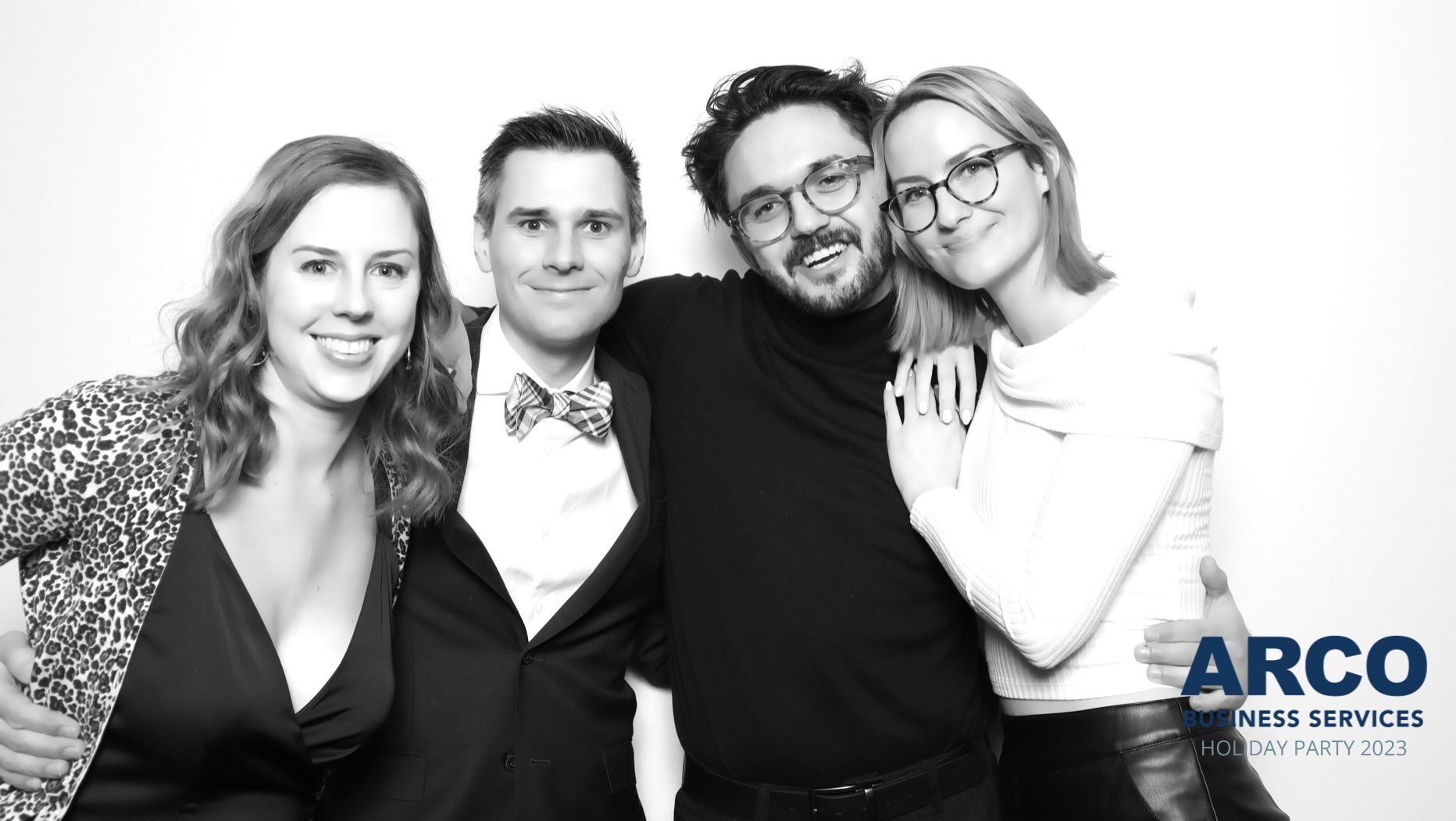 St. Louis company holiday photo booth